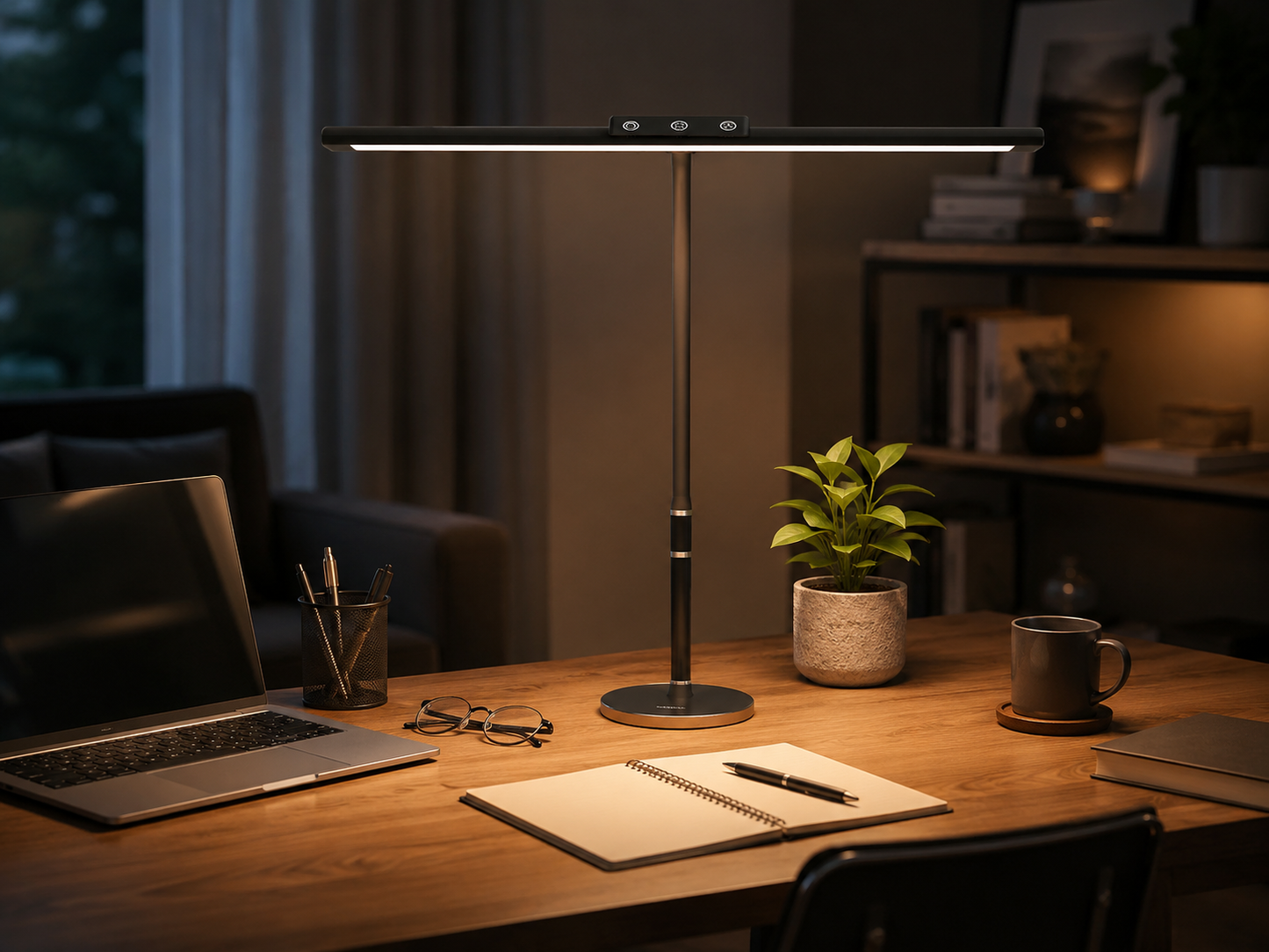 Single-Head Touch Eye-care LED Clip Desk Lamp
