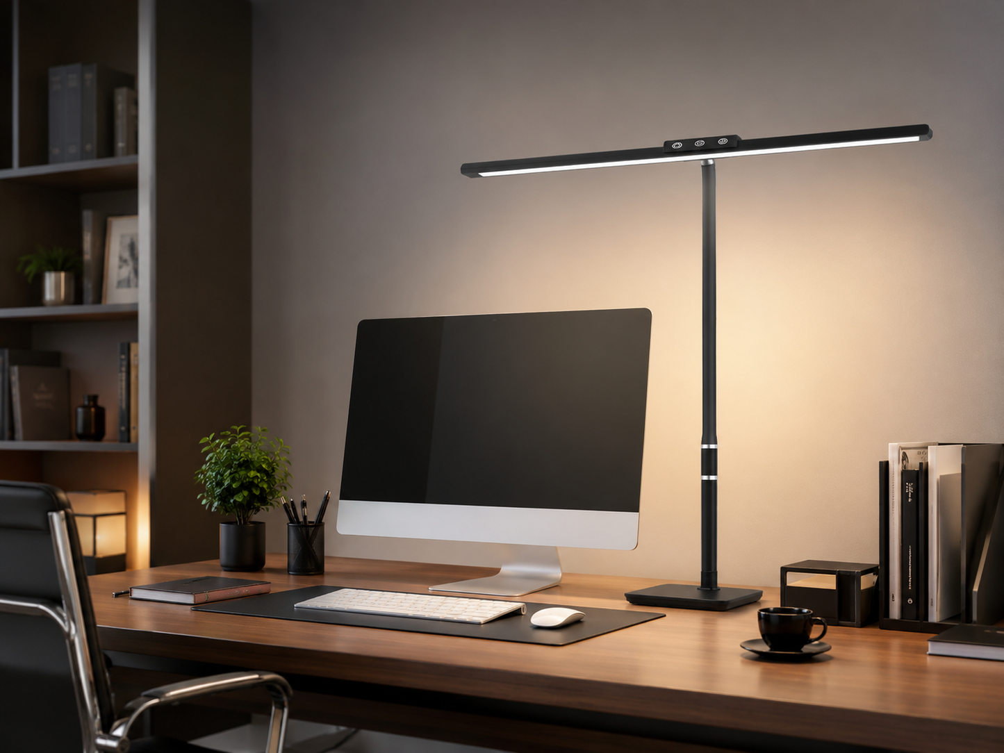 Single-Head Touch Eye-care LED Clip Desk Lamp